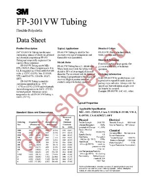 FP301VW 1-4AST datasheet  